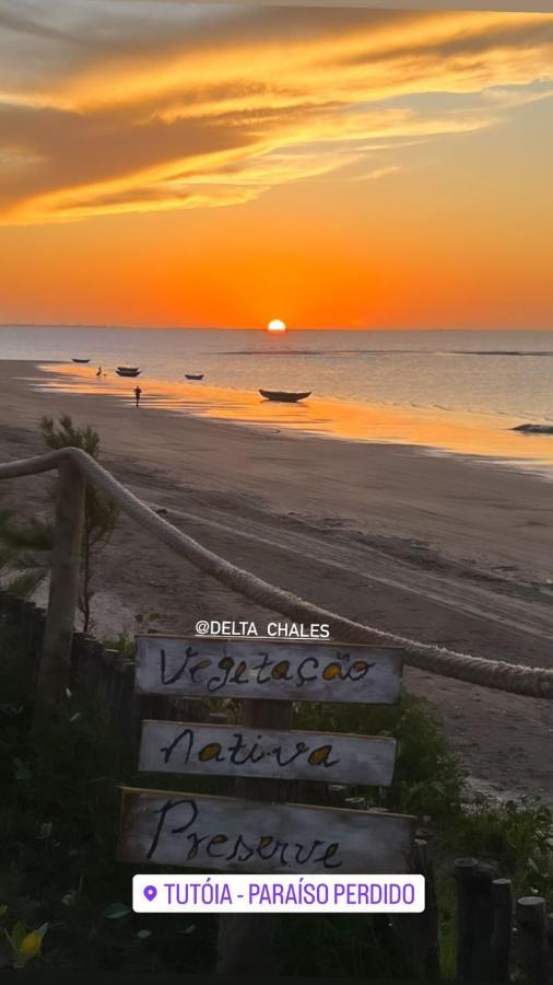 Pousada Delta Chales Tutóia エクステリア 写真